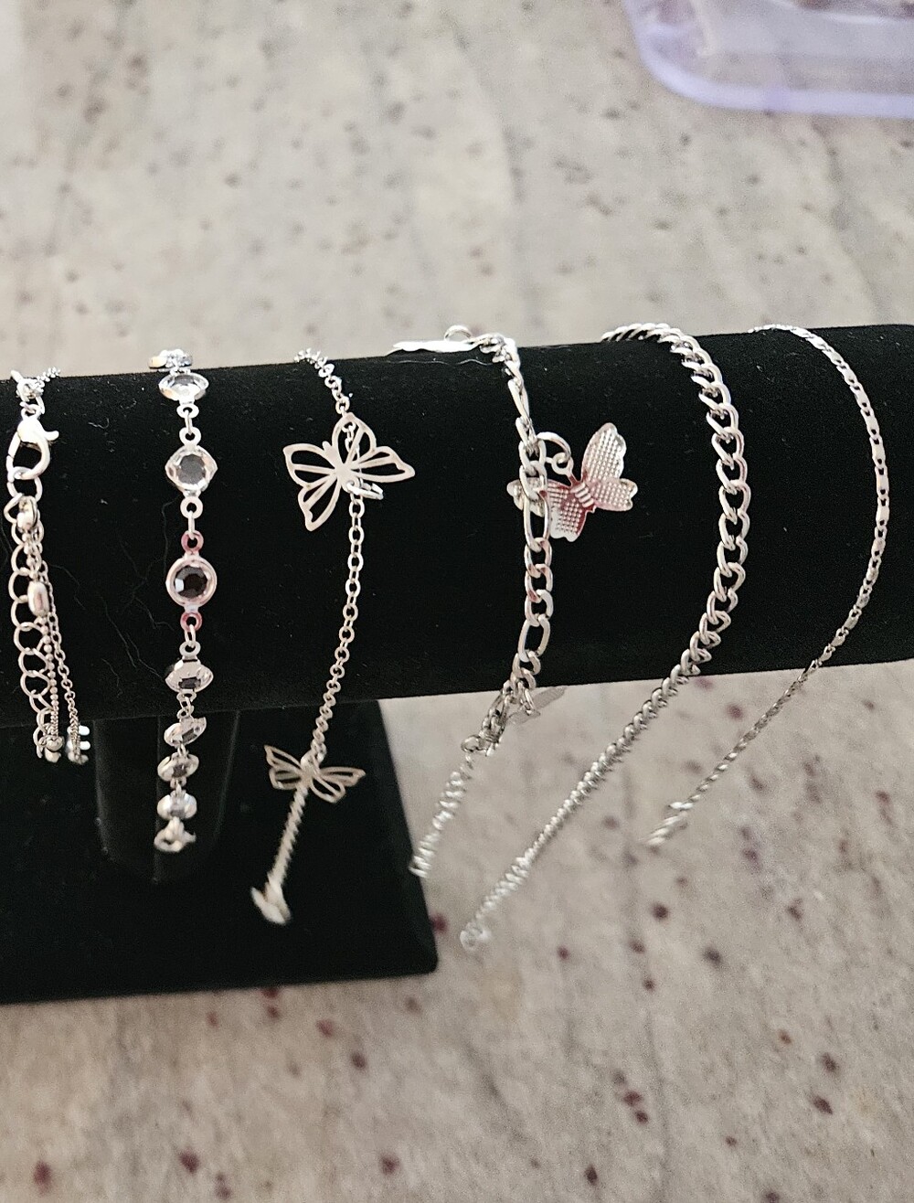 Like NEW ☆ Lot Of 9 Silver Bracelets PRETTY!